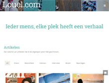 Tablet Screenshot of louel.com